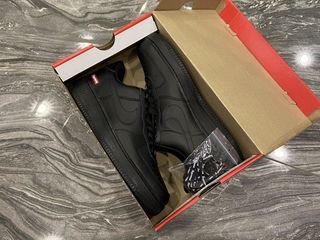 Nike Air Force 1 Low Supreme Black Women's foto 4