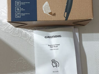 Vind fen pentru uscarea si aranjatea parului Grundig stare nou. фото 2