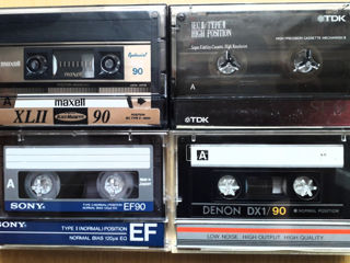 Аудио кассеты с записью ( Рок ) 10 штук.
