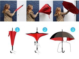 Umbrela cu deschidere inversa / Зонт наоборот фото 5
