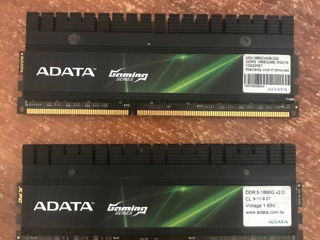 Adata Gaming Series DDR3 1866 MHz 2x4gb foto 1