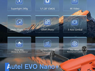 Autel Evo Nano Standart Package Orange 4K 10km foto 8
