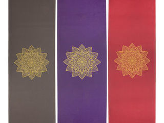 Mat Pentru Yoga  Bodhi Yoga Rishikesh  Premium 60 With Golden Mandala Tape фото 2