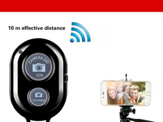 Buton de comanda de la distanta selfie Bluetooth wireless foto 3