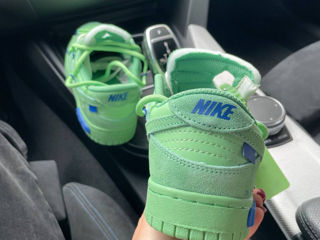 Nike SB Dunk x Off-White Green Women's foto 6