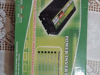 Преобразователь инвертор Wimpex 3200W 12-220V Power Inverter foto 1