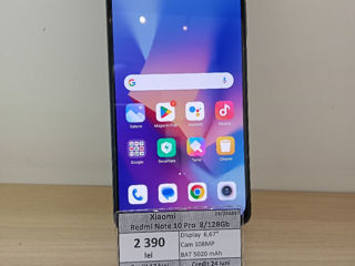 Xiaomi Redmi Note 10 Pro 8/128Gb  2390 lei