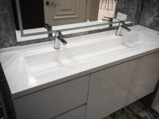 Изготовление столешниц, моек,рецепций из искусственного камня Corian  фото 4