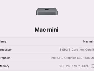 Mac Mini 2018 + DELL 24" Display (1920x1200px)