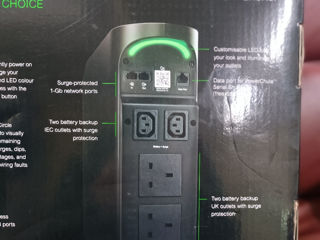 APC Back-UPS Pro Gaming UPS, 1500VA Sinewave Battery Backup, USB-C Charging & AVR, BGM1500B-US фото 1