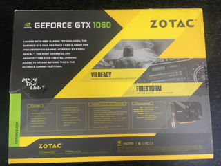 Видео карта -  Zotac GeForce GTX 1060 - 3 GB - Games