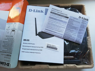 Роутер D-Link Wireless N300 Router, DIR-615/T4A foto 4