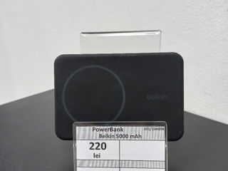 Powerbank Belkin 5000 mAh.  220 lei