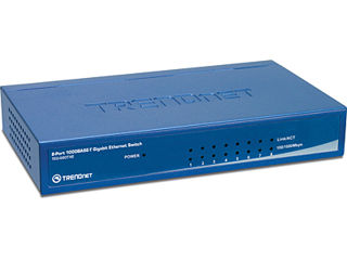Коммутатор (switch) TRENDnet TEG-S80TXE foto 2