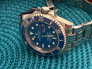 Rolex blue mecanic fabricat in belgia luxos foto 2