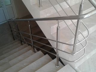 Balustrade din inox перила нержавейка foto 1