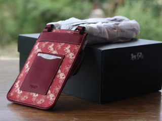 Сумка Coach Hybrid Pouch Red ,новая,оригинал. foto 4