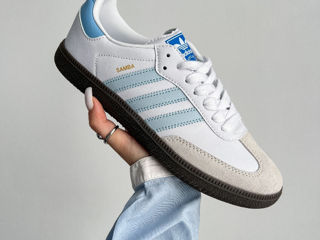 Adidas Samba Og White Halo Blue