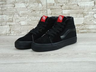 Vans SK8 All Black Unisex без/c мехом, cu blana foto 1