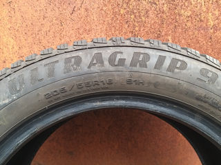 2 Шины  Goodyear 205.55.R16 зима foto 6