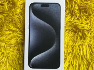 iPhone 15 Pro Max 512 GB Sigilat Black Titanium foto 1