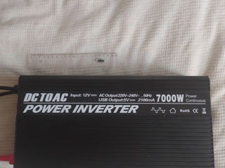 Преобразователь 7 000W 12V-220V/Invertor tensiun foto 8