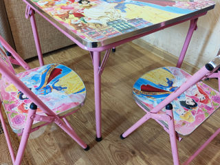 Детский стол и 2 стула foto 3
