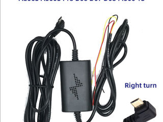 Cablu pentru alimentare permanenta la recordere micro USB, mini USB, tip C foto 6