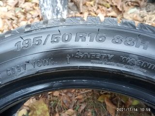 Продам 1 шину kumho зимняя 195/50 r16