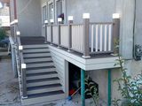 Balustrade,terase,gard din profile WPC lemn plastifiat decking (террасная доска)древесно-полимерный foto 11