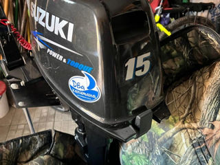 Мотор лодочный Suzuki DT15AS фото 0