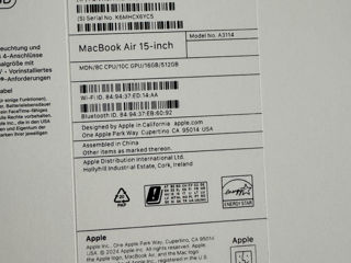 MacBook Air 15 16Ram / 512GB Midnight 2024 foto 4