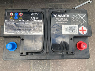 Varta AGM 7P0 915 105 68Ah foto 0