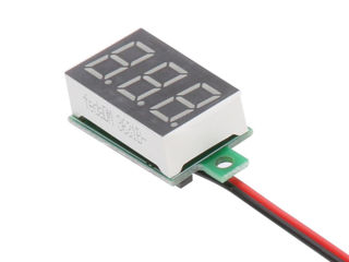 Индикатор=Вольтметр-12-24v.(4.5v-30v)Измеритель-цифровой=LED= foto 9