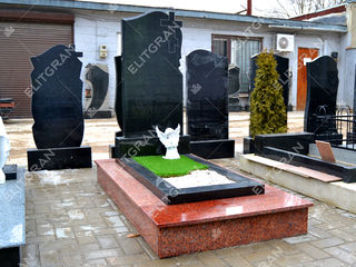 Monumente funerare din granit de la compania Elitgran. foto 4