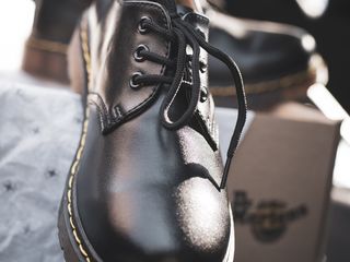 Полуботинки Dr. Martens Unisex 1461 Black Smooth Women's foto 6