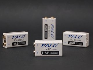 Аккумуляторы Крона PALO 9V 650mAh.USB foto 5