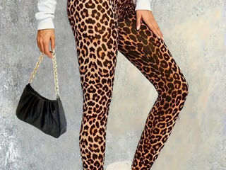 Bluză, lasini, stil leopard