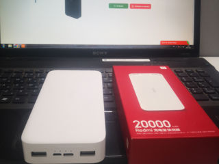 Фирменный Power bank Xiaomi Redmi 20000 mah