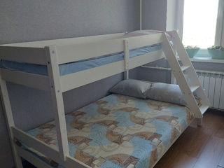 Двухъярусная кровать вместе с матрасамии 80/120х200 см foto 5