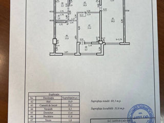 Apartament cu 2 camere, 68 m², Ciocana, Chișinău foto 2