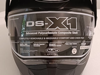 HJC DS-X1, Black Matte, Dual Sport, Size L фото 4
