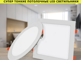 Светодиодные светильники в Кишиневе, panlight, LED панельки, светодиодные потолочные светильники foto 2