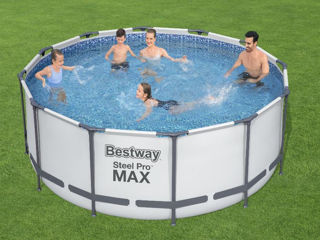 Piscină Bestway Steel Pro Max (56420) 366x122cm 10250L -transfer-credit-livrare фото 0