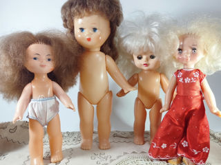 Советские куколки. Рост у каждой на фото отмечен.По 150 лей каждая