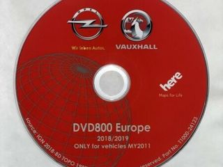 Original GPS DVD Navigatie Opel DVD800 CD500 MY2011 Europa - 2018/2019 foto 1