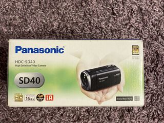 Новая Full HD Panasonic HDC-SD40.