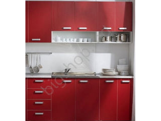 Set bucatarie Ambianta Fresh Bordo (1.8 m), cu livrare în toată țară