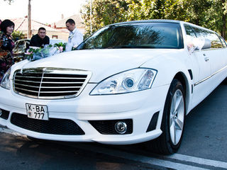 Mercedes-Benz S-Class Транспорт для торжеств/Тransport pentru ceremonie. De la 60 €/zi (день) foto 4