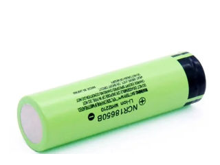 Baterie 18650 Panasonic NCR 18650B 3400 mAh fără protecție, Li-Ion, 6,8 a, 3,7 V (4,2 V). foto 3